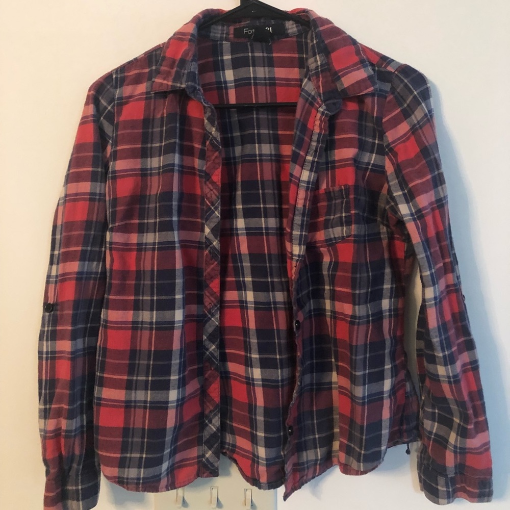 Forever 21 Flannel Button Up